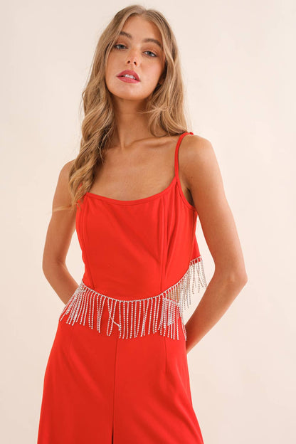 Rhinestone Cowgirl Jumpsuit