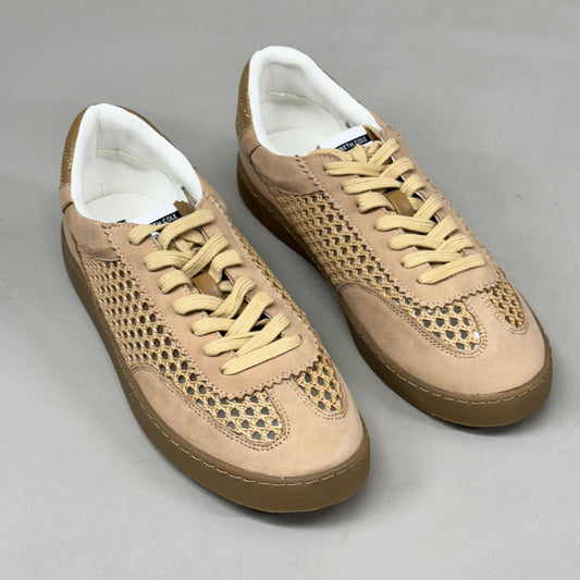 KENNETH COLE Sam Raffia Mesh Sneaker Women's Sz 10 Natural Mesh KL23SAM07