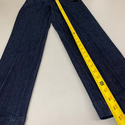 MULTIPLES Narrow Leg Pant Petite Women's Sz 4  Denim M2604P