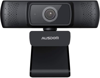 AUSDOM AF640 Full HD 1080p/30fps Video Calling, Autofocus Web Camera with Microphone