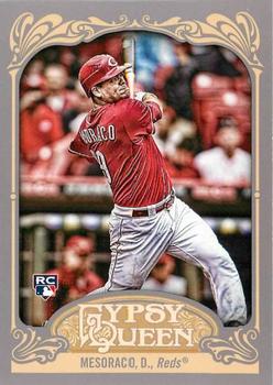2012 Topps Gypsy Queen Devin MesoracoÂ  RC # 205 Cincinnati Reds