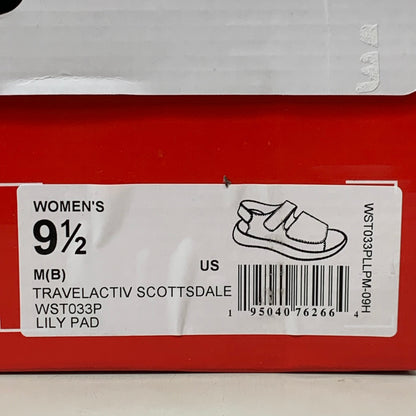 PROPET Travelactiv Scottsdale Sandals M(B) Women's SZ 9.5 Lily Pad WST033PLLPM-09H
