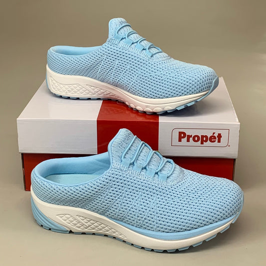 PROPET Tour Knit Slide Sneaker Shoes XX(4E) Women's SZ 8 Baby Blue WAO001MBBLE-08