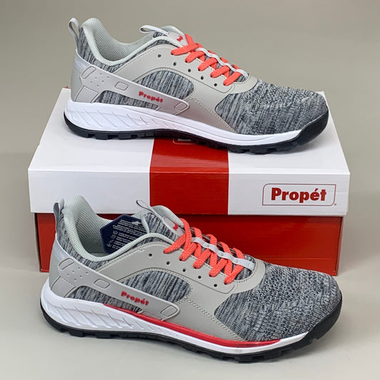 PROPET Visper Diabetic Hiking Sneaker Orthotic M(B) Women's SZ 12 LT Grey WOA022MLGRM-12