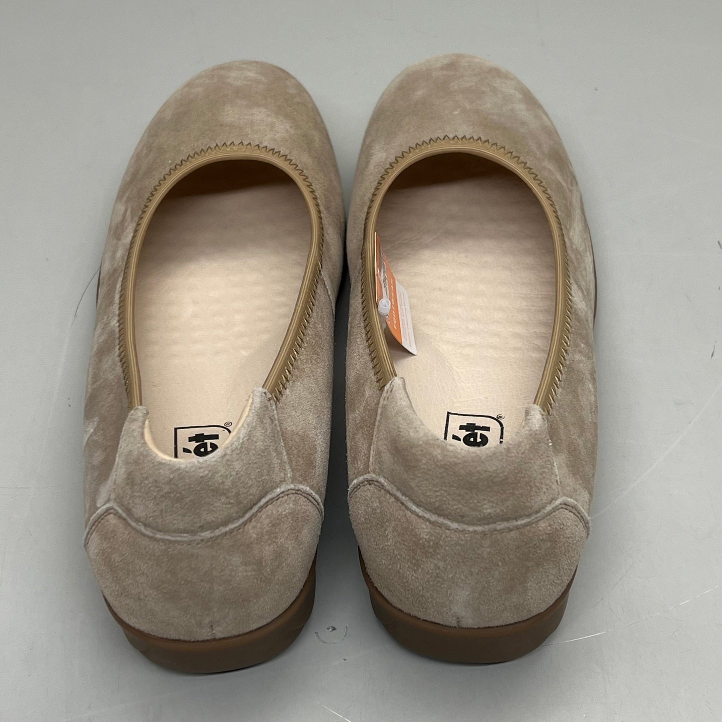 PROPET Yara Slip-On Orthotic Comfort Women's Sz 8.5 M(B) Natural Buff Suede WCX004L
