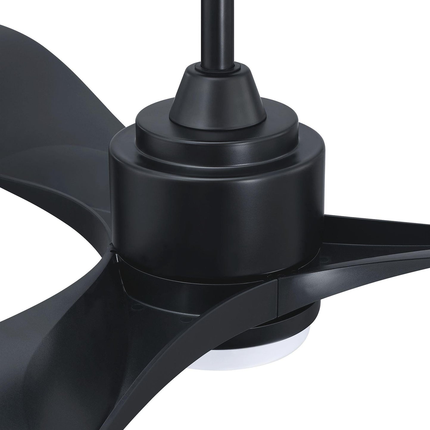 66" Misael Propeller Industrial DC Motor Ceiling Fan with LED Lighting