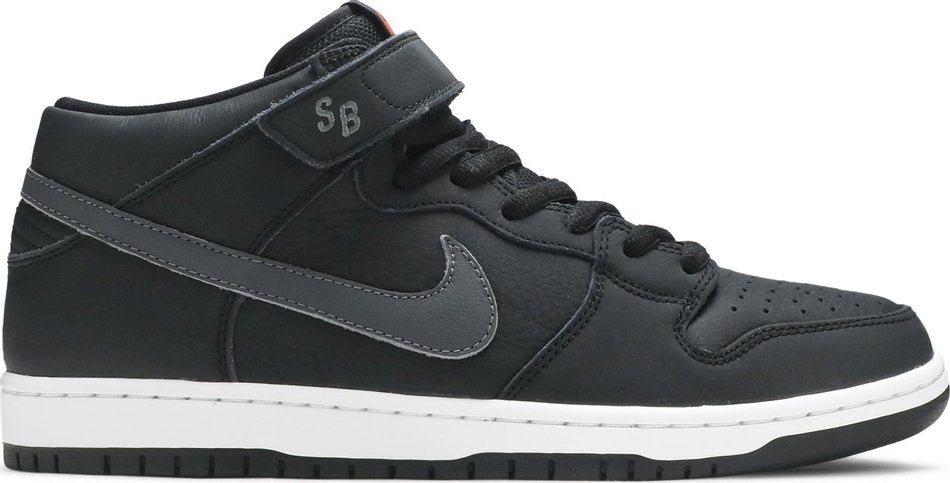 Nike SB Dunk Mid ISO Orange Label Black Dark Grey Size 8.5M / 10W New