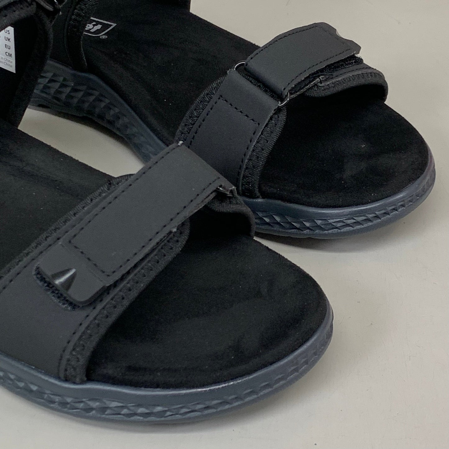PROPET Travelactiv Aspire Sandals X(2E) Women's SZ 12 Black WST053PBLKX-12
