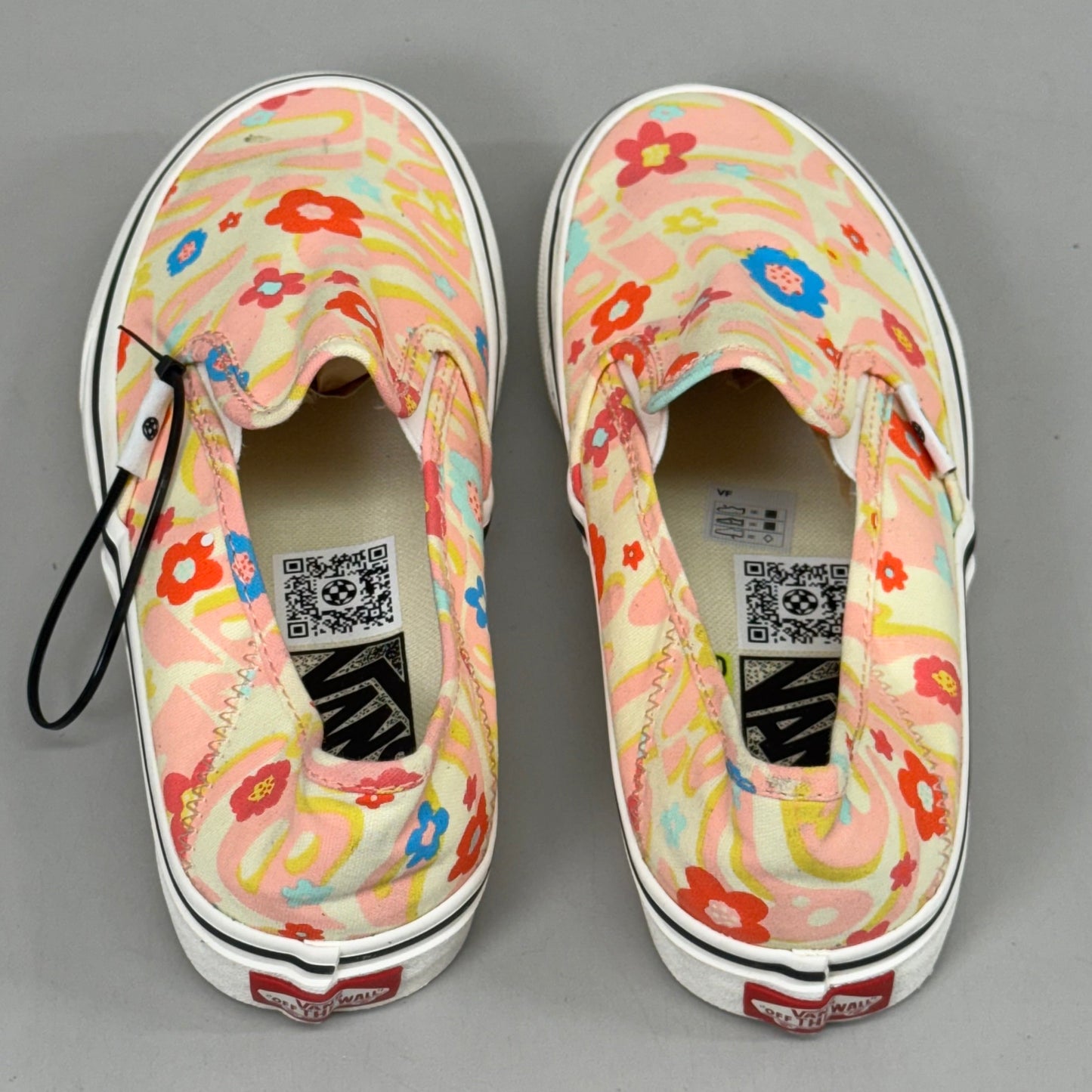 VANS Slip-On VR3 SF 50% Organic Cotton Shoe Women's 5.5 Men's 4.5 Groovy Floral