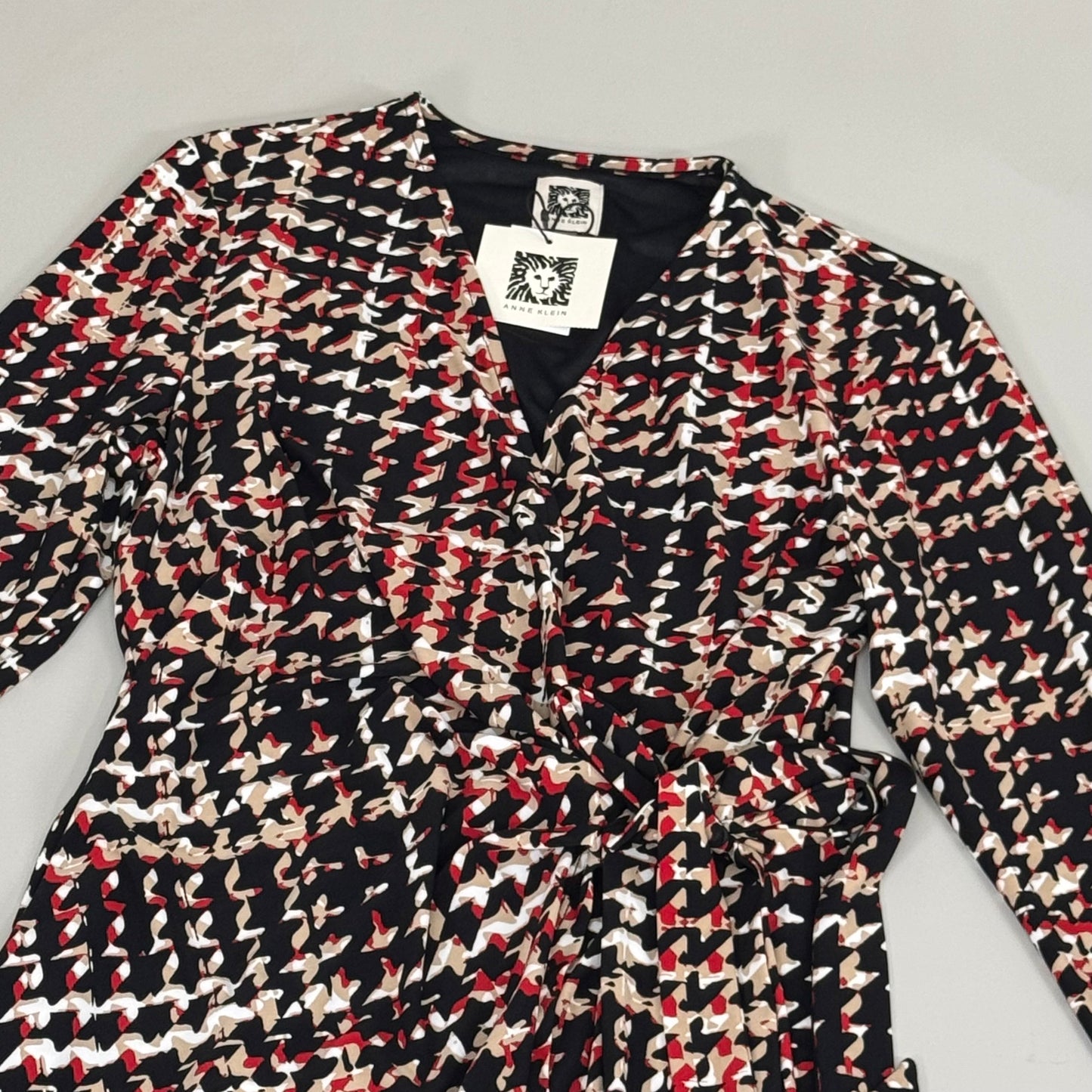 ANNE KLEIN Wrap Dress Multi-Colored for Adult Women's Sz XS 9X0-0230053279