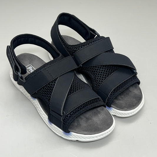 PROPET Travel Activ Sport Lightweight Women's Sz 9 M(B) Black/White As-is WST013P