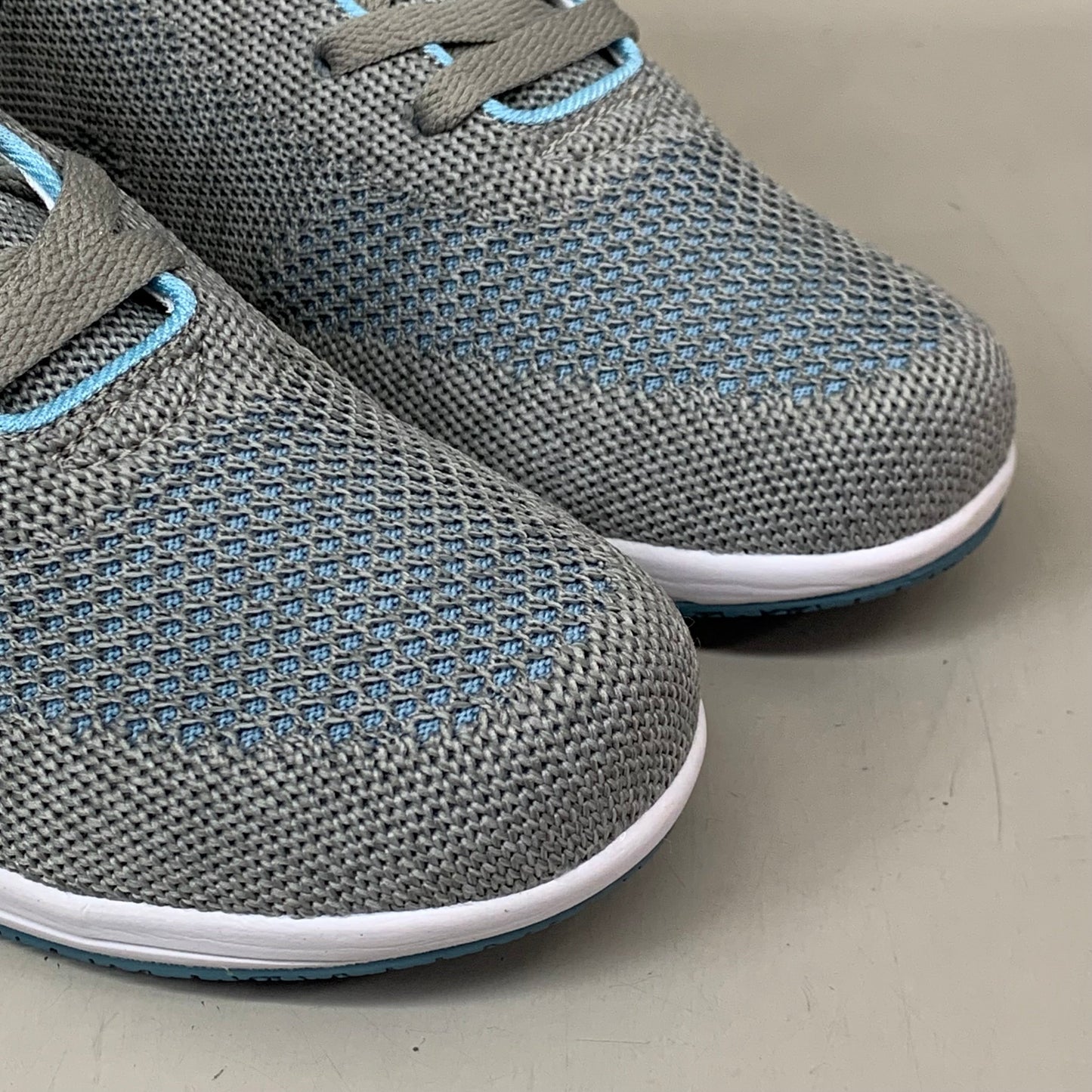 PROPET Washable Walker Evolution Shoes M(B) Women's SZ 9 LT Grey/LT Blue WCS012MGLBM-09