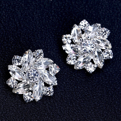 Paris - Crystal Bridal Shoe Clips