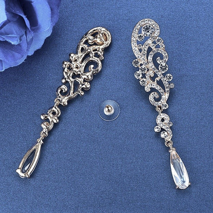 Eileen - Rhinestone Bridal Earrings