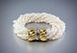 "London" - Multi-Strand Freshwater Pearl Bridal Bracelet