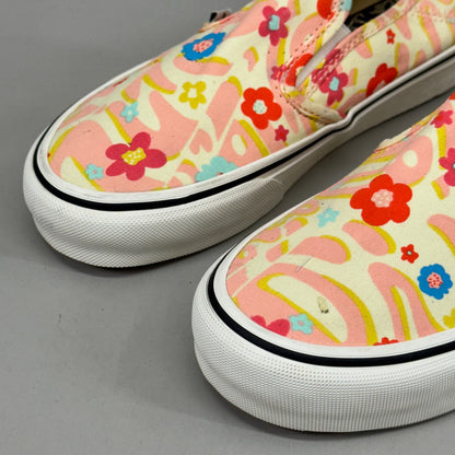 VANS Slip-On VR3 SF 50% Organic Cotton Shoe Women's 5.5 Men's 4.5 Groovy Floral