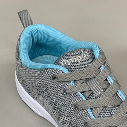 PROPET Washable Walker Evolution Shoes M(B) Women's SZ 9 LT Grey/LT Blue WCS012MGLBM-09