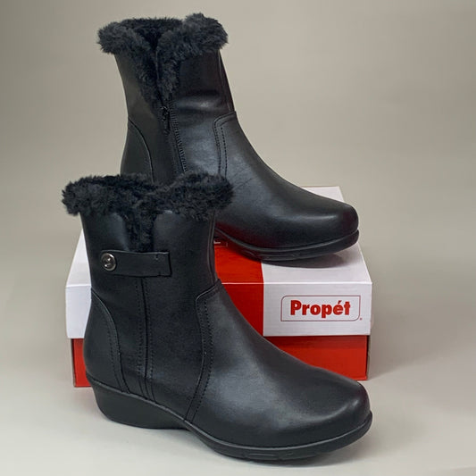 PROPET Waylynn Mid Height Casual Boot XX(4E) Women's SZ 10 Black WFX185LBLKE-10