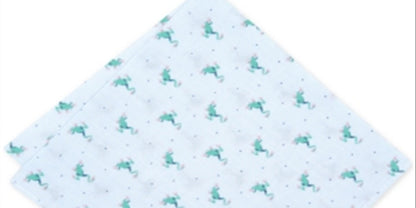 Bar III Men's Frog Striped Business Pocket Square Blue Size  Regular