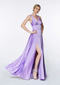 Soft Satin A-Line Dress