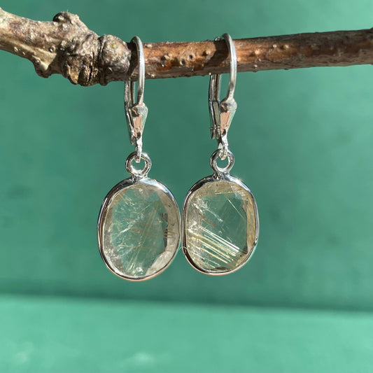 Golden Rutile Danglers
