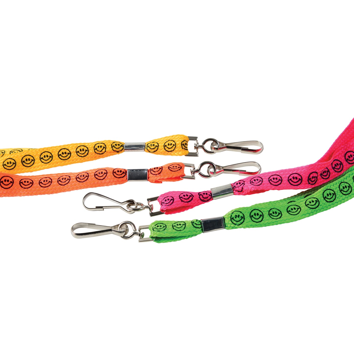 Neon Smile Lanyards