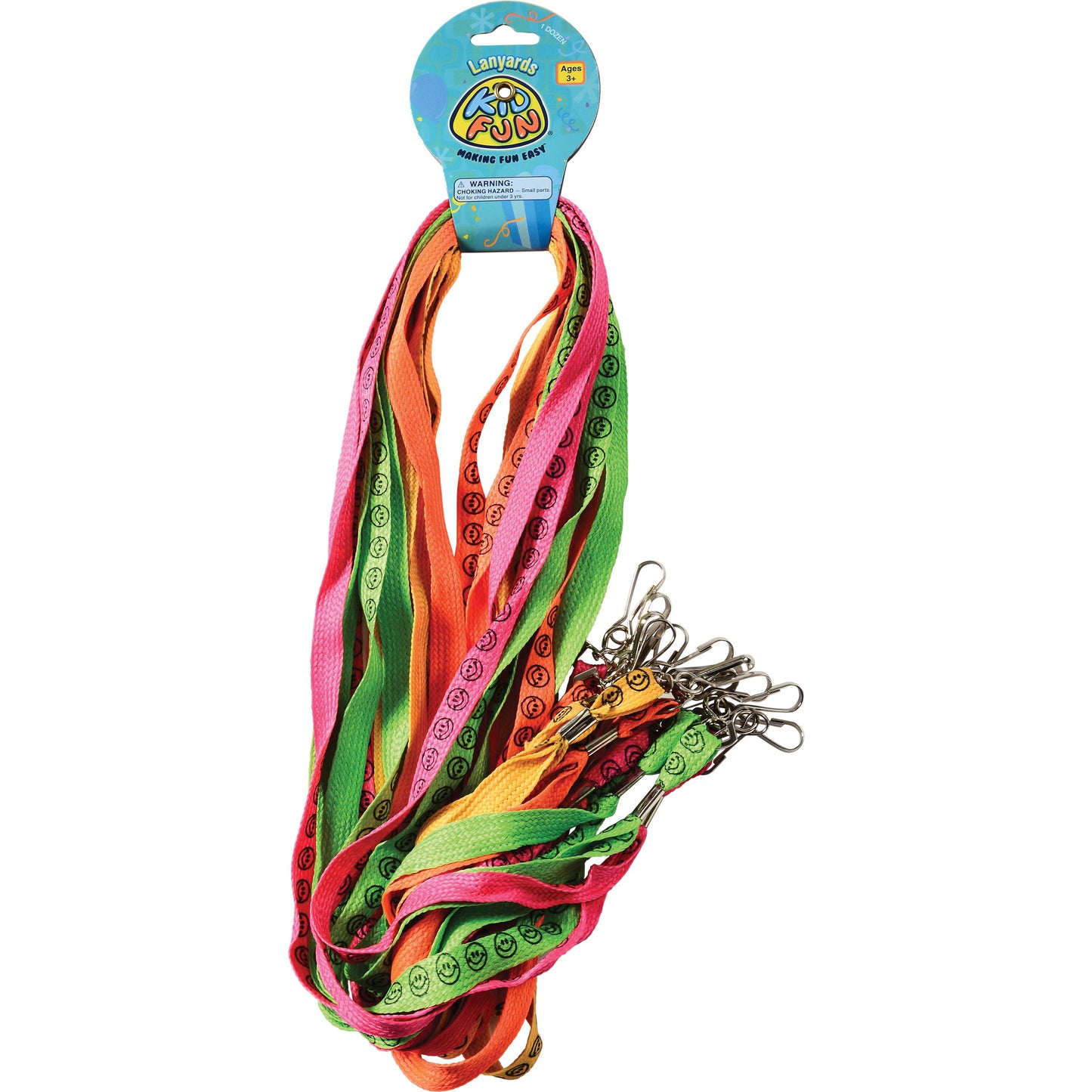 Neon Smile Lanyards