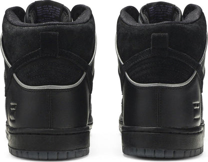 Rare Nike SB Dunk High Black Purple Box 14M