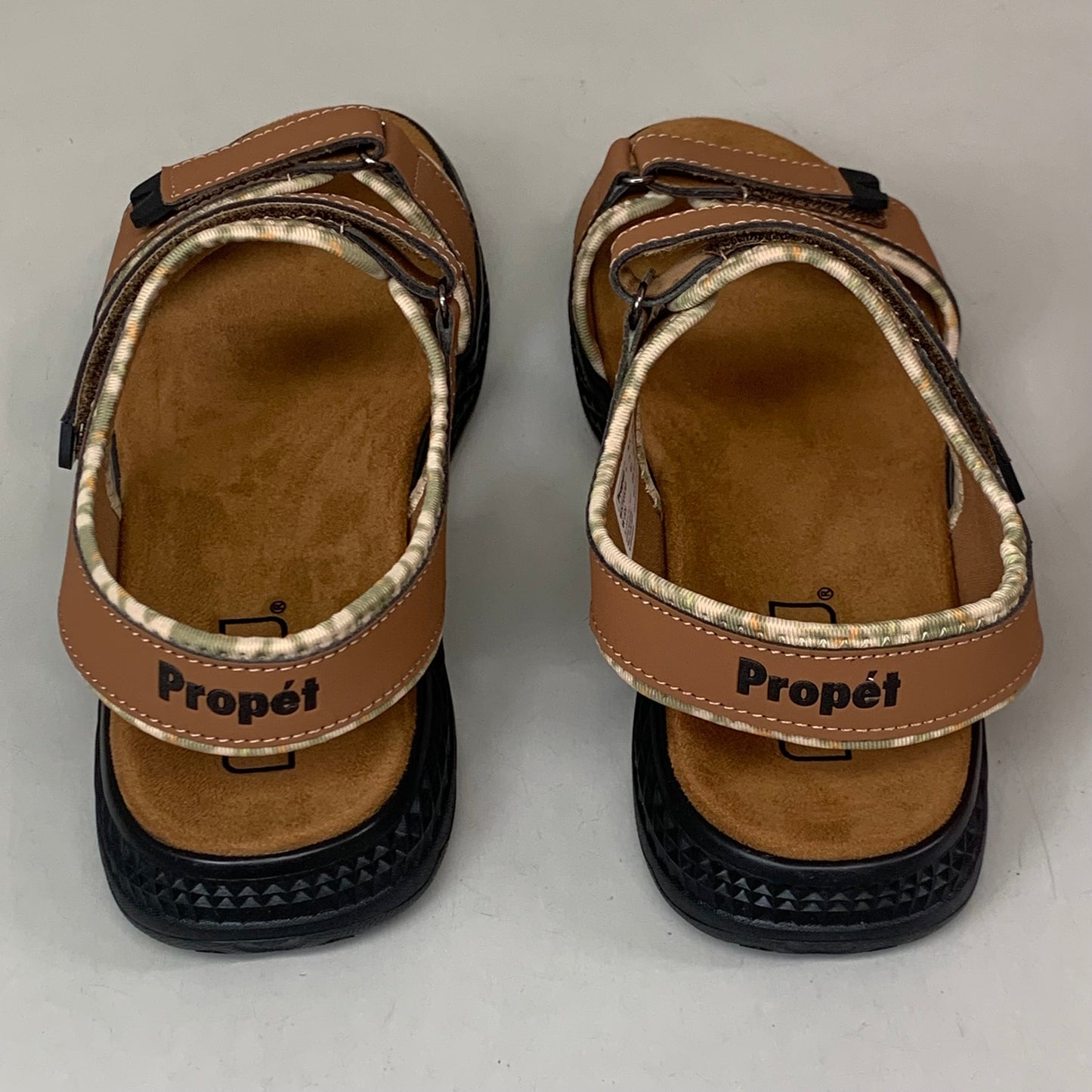 PROPET TravelWalker Aspire Sandals Women's SZ 8.5 Tan/Summer Sand WST053PTAYE-08H