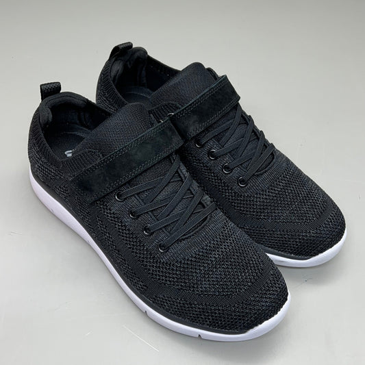 PROPET Stevie Sneaker Elastic Lace No Tie Women's Sz 9.5 M(B) Black WCA093M