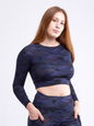 JupiterGear Long-Sleeve Crop Top