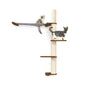 The Crow's Nest - A Wall Cat Scratcher with Hammock