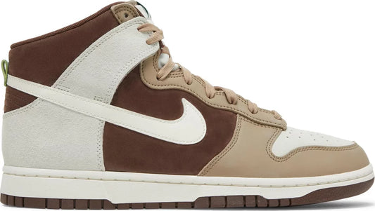 Nike Dunk High Light Chocolate Size 9M New RB