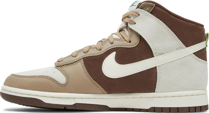 Nike Dunk High Light Chocolate Size 9M New RB
