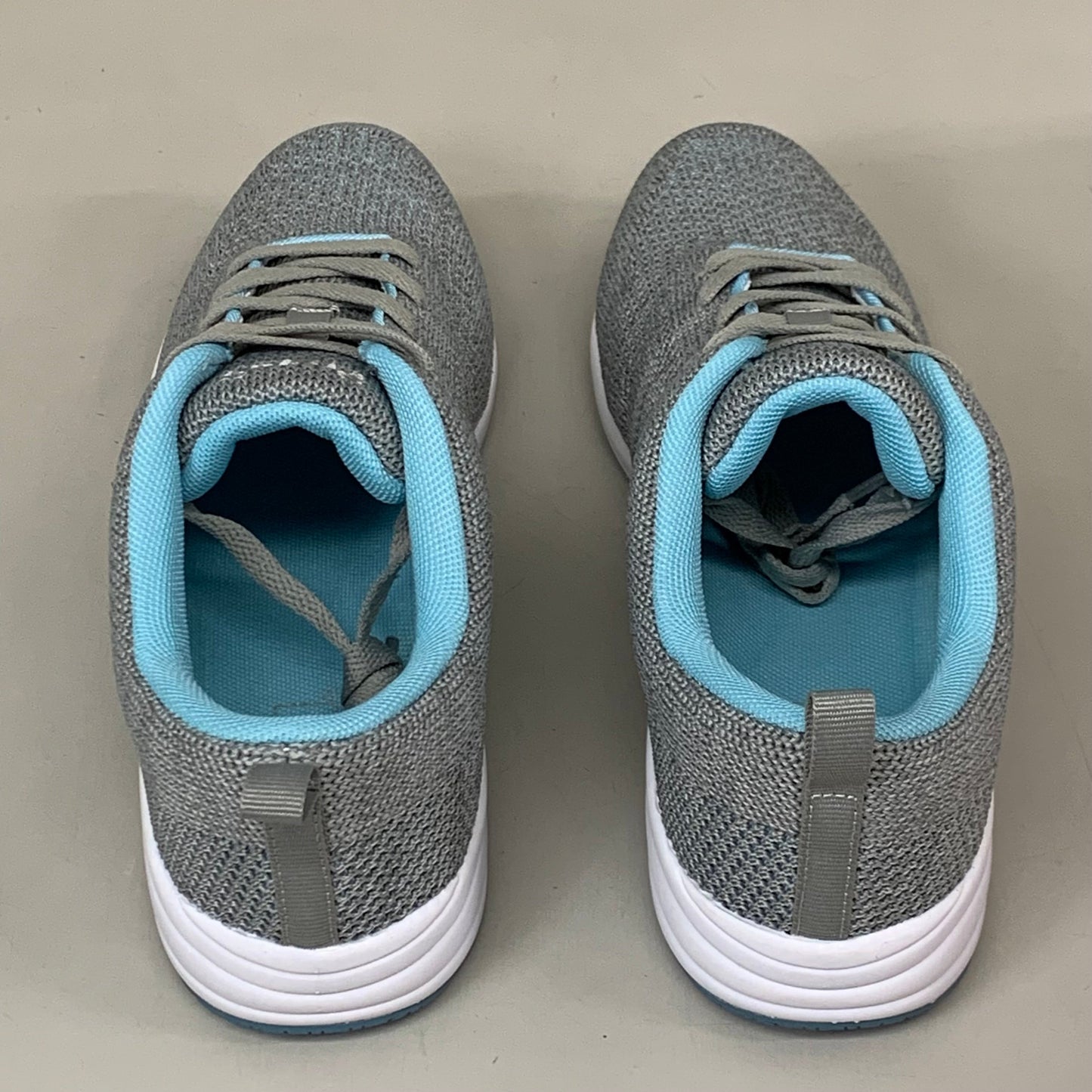 PROPET Washable Walker Evolution Shoes M(B) Women's SZ 9 LT Grey/LT Blue WCS012MGLBM-09