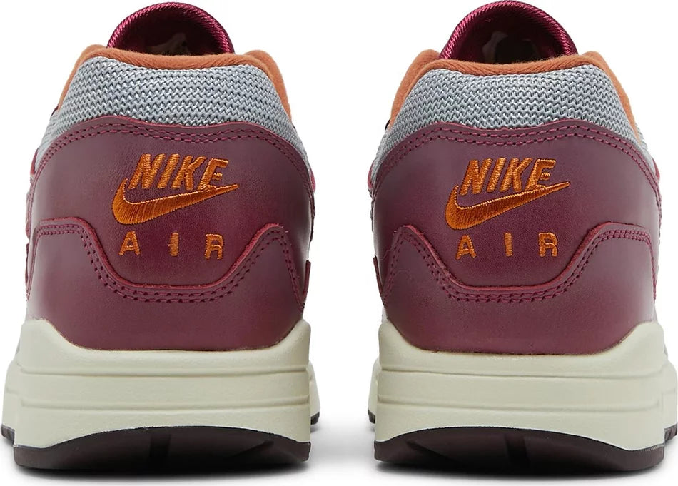 AIR MAX 1 PATTA WAVES MAROON 8M BRAND NEW