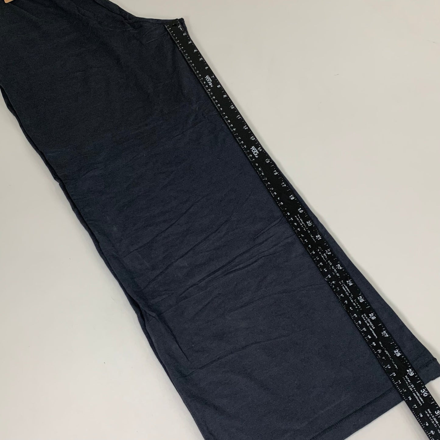 SKIMS Soft Boyfriend Loose Straight-Leg Relaxed Pant Full Length Women Sz M Onyx