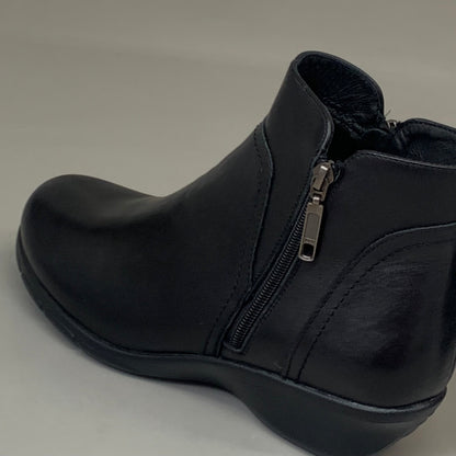 PROPET Waverly Leather Walking Ankle Boot W(D) Women's SZ 10 Black WFX085LBLKW-10