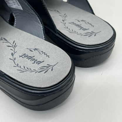 PROPET Gertie Supportive Sandal Orthotic Women's Sz 11 Width W(D) Black WSO041L