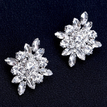 Paris - Crystal Bridal Shoe Clips