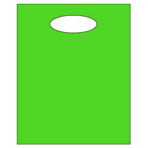 Lime Green Party Loot Bags | 8 Count