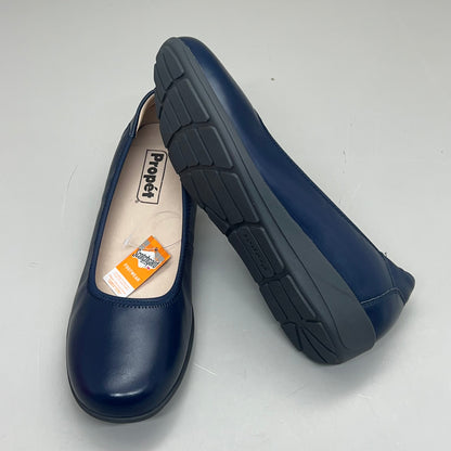 PROPET Yara Slip-On Cushioned Orthotic Comfort Women's Sz 7.5 Navy WCX004L