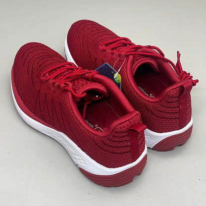 PROPET Tour Knit Double Insoles Ortholite Shoes Women Sz 8.5 W(D) Red WAA112M