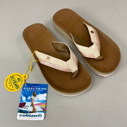 COBIAN Reya Rise Sandal's Women's Sz 6, EU 35.5 Rose REY22-630-06