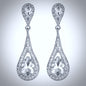 Lorna - Crystal Bridal Earrings - More colors available
