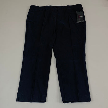 MULTIPLES Ankle Pant Petite Women's Sz 16P Black