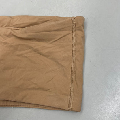 SKIMS Fits Everybody Soft Buttery Seamless Bandeau Women's Sz M Ochre