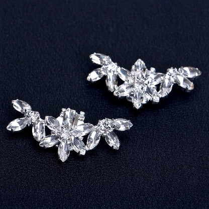 Paris - Crystal Bridal Shoe Clips