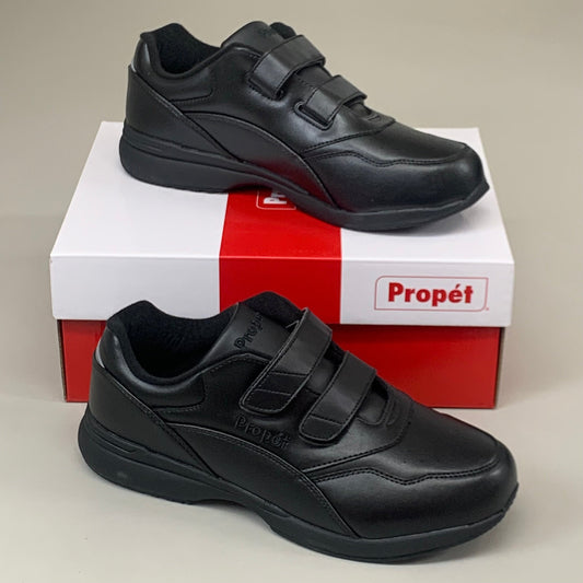 PROPET Tour Walker Strap Sneaker Shoes X(2E) Women's SZ 11 Black W3902BLKX-11
