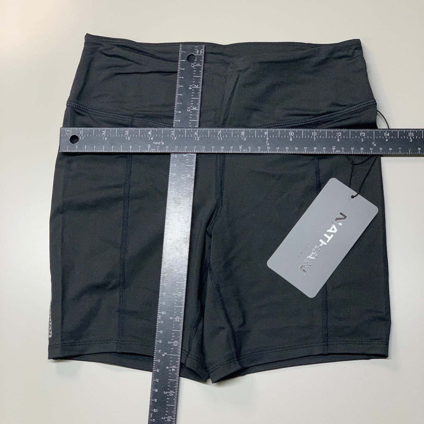 NATHAN Interval 6" Inseam Bike Short Women's Black Size S NS51520-00001-S